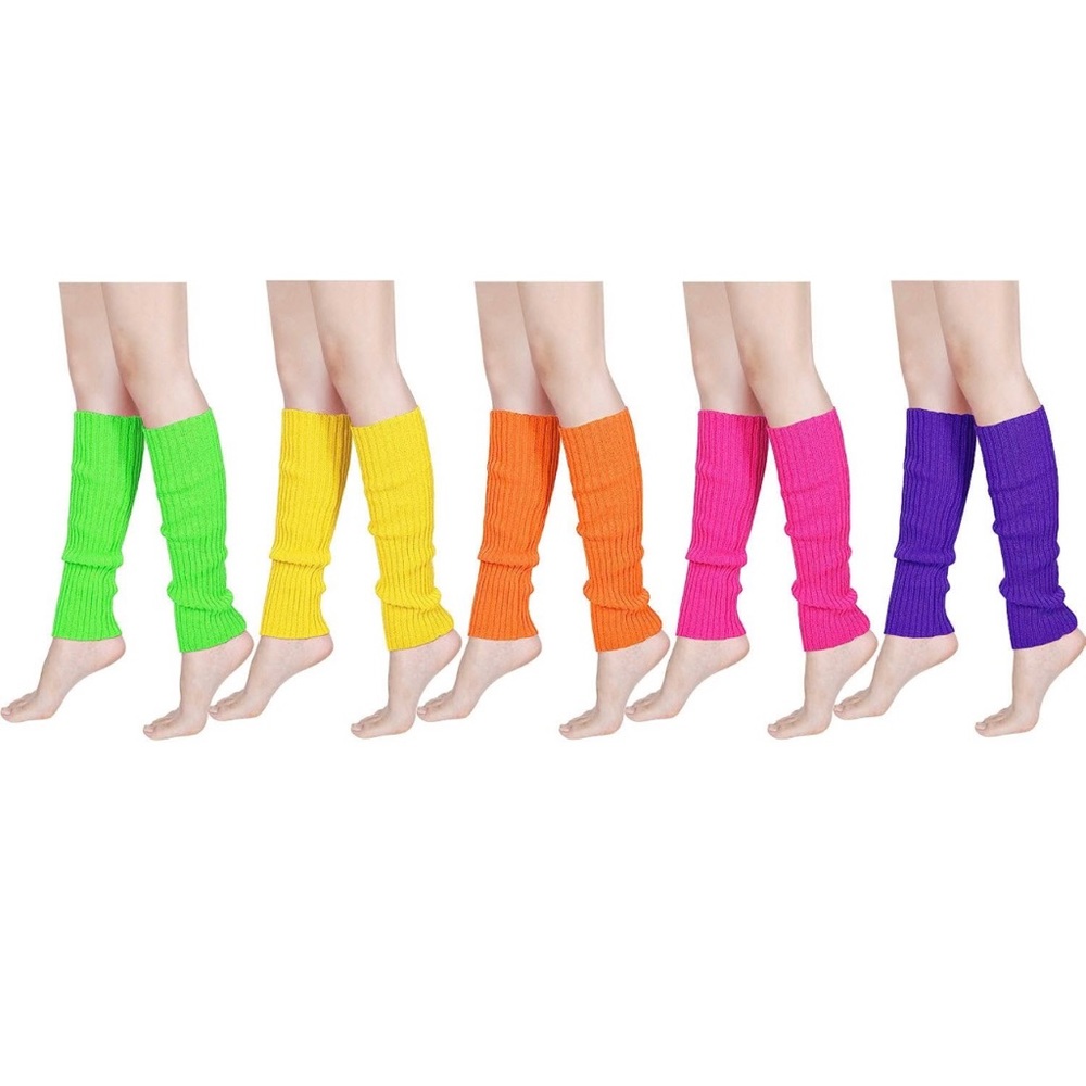 Leg Warmers 5 Color Pack NEW